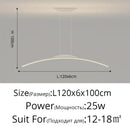 GobekUsa LED Ceiling Pendant Lamp: Minimalist Chandelier, Height Adjustable, Home Decor Solution