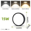 Adjustable black & white led ceiling spot for kitchen lighting by Decorbites