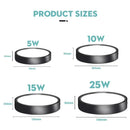 Adjustable black & white led ceiling spot for kitchen lighting by Decorbites
