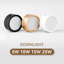 Adjustable black & white led ceiling spot for kitchen lighting by Decorbites