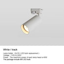 Modern black & white led ceiling spotlight living room track light by Decorbites
