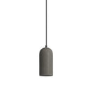 GobekUsa LED Cement Chandelier: Simple Industrial Style Ceiling Lamp for Bedroom, 110V 220V