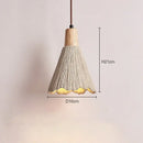 GobekUsa LED Cement Pendant Lamp Creamy Style Wabi-sabi E27