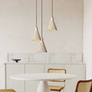 GobekUsa LED Cement Pendant Lamp Creamy Style Wabi-sabi E27