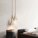GobekUsa LED Cement Pendant Lamp Creamy Style Wabi-sabi E27