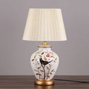 GobekUsa LED Ceramic Table Lamp for Living Room, Bedroom, Study - Home Decor Lighting