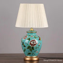 GobekUsa LED Ceramic Table Lamp for Living Room, Bedroom, Study - Home Decor Lighting