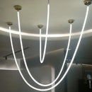 GobekUsa LED Chandelier: 360-degree Silicone Pendant Light for Home, Restaurant, Office, Hotel
