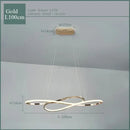 GobekUsa LED Chandelier Dining Kitchen Living Room Electroplated Upholstery Light