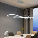 GobekUsa LED Chandelier Dining Kitchen Living Room Electroplated Upholstery Light