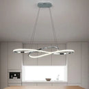 GobekUsa LED Chandelier Dining Kitchen Living Room Electroplated Upholstery Light