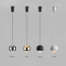 GobekUsa LED Chandelier for Bedroom Kitchen Study Chrome Gold Modern Pendant Light