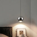 GobekUsa LED Chandelier for Bedroom Kitchen Study Chrome Gold Modern Pendant Light