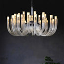 GobekUsa LED Chandelier for Bedroom: Modern Ceiling Pendant Lamp Lighting Fixture