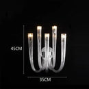GobekUsa LED Chandelier for Bedroom: Modern Ceiling Pendant Lamp Lighting Fixture