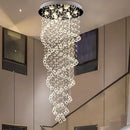 GobekUsa LED Chandelier for Bedroom Staircase Home Decor Luxury Hotel Lighting