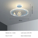 GobekUsa LED Chandelier for Boy's Room with Remote Control and Modern Design