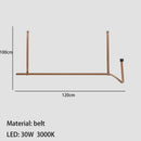 GobekUsa LED Chandelier for Dining Room Bar Kitchen - Minimalist Art Deco Hang Lamp