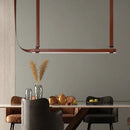 GobekUsa LED Chandelier for Dining Room Bar Kitchen - Minimalist Art Deco Hang Lamp
