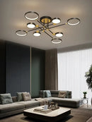 GobekUsa LED Chandelier for Home Decor, Brightness Adjustable, Living Room, Dining Room Lighting