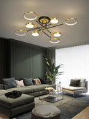 GobekUsa LED Chandelier for Home Decor, Brightness Adjustable, Living Room, Dining Room Lighting