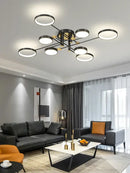 GobekUsa LED Chandelier for Home Decor, Brightness Adjustable, Living Room, Dining Room Lighting
