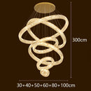GobekUsa LED Chandelier for Modern Bedroom Living Room Decor Lighting