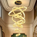 GobekUsa LED Chandelier for Modern Bedroom Living Room Decor Lighting