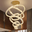 GobekUsa LED Chandelier for Modern Bedroom Living Room Decor Lighting