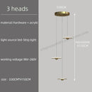 GobekUsa LED Chandelier for Revolving Staircase | Loft Villa Ceiling Hanging Lamp