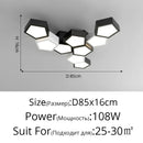 GobekUsa LED Chandelier Light Remote Dimming Pendant Minimalist Indoor Lighting