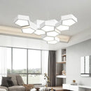 GobekUsa LED Chandelier Light Remote Dimming Pendant Minimalist Indoor Lighting