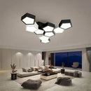 GobekUsa LED Chandelier Light Remote Dimming Pendant Minimalist Indoor Lighting