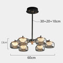 GobekUsa LED Chandelier Lighting for Living, Bedroom, Dining Room - Pendant Lamp Fixture