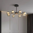 GobekUsa LED Chandelier Lighting for Living, Bedroom, Dining Room - Pendant Lamp Fixture