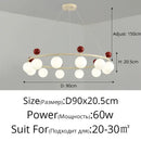 GobekUsa LED Chandelier Lights 8-12 Heads Indoor Lighting Fixture for Home Decor
