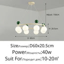 GobekUsa LED Chandelier Lights 8-12 Heads Indoor Lighting Fixture for Home Decor