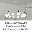 GobekUsa LED Chandelier Lights 8-12 Heads Indoor Lighting Fixture for Home Decor