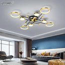 GobekUsa LED Chandelier Lights: Dimmable, Remote Control, Modern Design for Home Lighting
