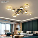 GobekUsa LED Chandelier Lights: Dimmable, Remote Control, Modern Design for Home Lighting