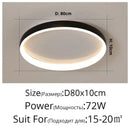 GobekUsa LED Chandelier Lights for Home Living Study Room Bedroom Hall Lighting