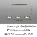 GobekUsa LED Chandelier Lights for Modern Indoor Living Room, Bedroom & Dining Room