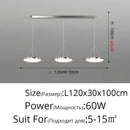 GobekUsa LED Chandelier Lights for Modern Indoor Living Room, Bedroom & Dining Room