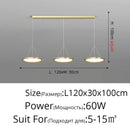 GobekUsa LED Chandelier Lights for Modern Indoor Living Room, Bedroom & Dining Room