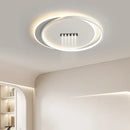 GobekUsa LED Chandelier Lights Indoor Lighting Room Decor White Black Lamps With Spotlight