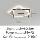 GobekUsa LED Chandelier Lights Indoor Lighting Room Decor White Black Lamps With Spotlight