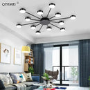 GobekUsa LED Chandelier Lights: Modern, Creative Home Indoor Lighting Fixtures for Living Room, Bedroom, Kitchen