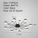 GobekUsa LED Chandelier Lights: Modern, Creative Home Indoor Lighting Fixtures for Living Room, Bedroom, Kitchen