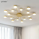GobekUsa LED Chandelier Lights: Modern, Creative Home Indoor Lighting Fixtures for Living Room, Bedroom, Kitchen