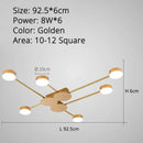 GobekUsa LED Chandelier Lights: Modern, Creative Home Indoor Lighting Fixtures for Living Room, Bedroom, Kitchen